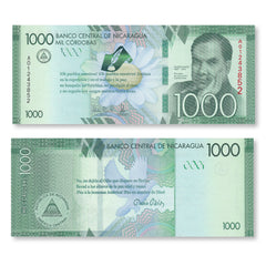 Nicaragua 1000 Córdobas, 2015, B512a, P216a, UNC - Robert's World Money - World Banknotes