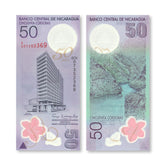 Nicaragua 50 Córdobas, 2009, B503a, P207a, UNC - Robert's World Money - World Banknotes