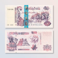 Algeria 500 Dinars, 1998, B405b, P141b, UNC