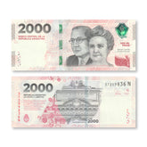 Argentina 2,000 Pesos, 2023, Improved Security, B428a, UNC