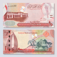 Bahrain 1 Dinar, 2006 (2023), B307b, P31, UNC