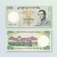 Bhutan 100 Ngultrum, 2006, B221a, P32a, UNC