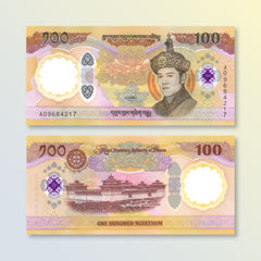 Bhutan 100 Ngultrum, 2025 (2026), B225a, Bhutan's First Polymers, UNC