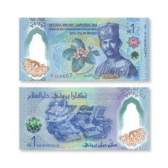 Brunei 1 Dollar, 2024 (2026), B306a, UNC