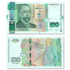Bulgaria 100 Leva, Last Pre-Euro Issue, 2018, B239a, UNC