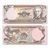 Nicaragua 100 Córdobas, 1979, B431a, P137, UNC - Robert's World Money - World Banknotes