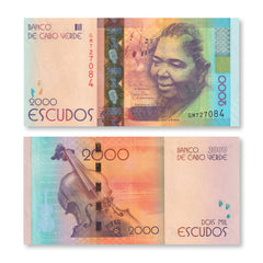 Cape Verde 2000 Escudos, 2014, B220a, P74, UNC