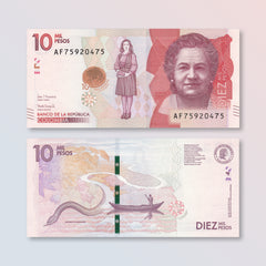 Colombia 10000 Pesos, 2018, B995d, P460, UNC