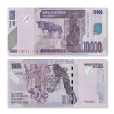 Congo Democratic Republic 10000 Francs, 2020, B325c, P103, UNC - Robert's World Money - World Banknotes