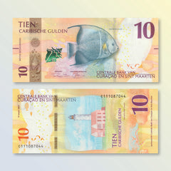 Curaçao & Sint Maarten 10 Caribbean Guilders, 2025, B101a, UNC