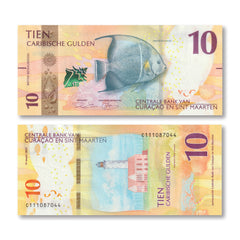 Curaçao & Sint Maarten 10 Caribbean Guilders, 2025, B101a, UNC
