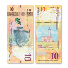 Curaçao & Sint Maarten 10 Caribbean Guilders, 2025, B101a, UNC