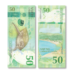 Curaçao & Sint Maarten 50 Caribbean Guilders, 2025, B103a, UNC