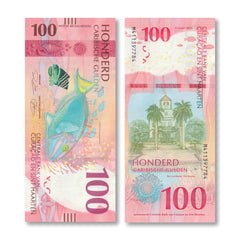Curaçao & Sint Maarten 100 Caribbean Guilders, 2025, B104a, UNC