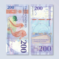 Curaçao & Sint Maarten 200 Caribbean Guilders, 2025, B105a, UNC