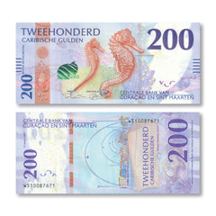 Curaçao & Sint Maarten 200 Caribbean Guilders, 2025, B105a, UNC