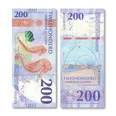 Curaçao & Sint Maarten 200 Caribbean Guilders, 2025, B105a, UNC