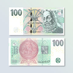 Czech Republic 100 Koruna, 2018, B127a, P18, UNC