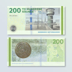 Denmark 200 Kroner, 2021 (2024), Improved Security, B942a, UNC