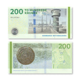 Denmark 200 Kroner, 2021 (2024), Improved Security, B942a, UNC