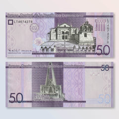 Dominican Republic 50 Pesos, 2019, B727b, UNC