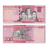Dominican Republic 200 Pesos, 2021 (2022), B729c, UNC