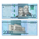 Dominican Republic 2000 Pesos, 2023, B732e, PNL, UNC