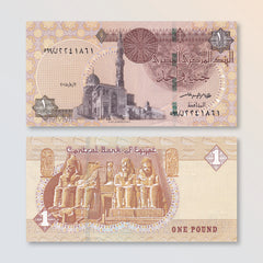 Egypt 1 Pound, 2018, B316n, P71, UNC