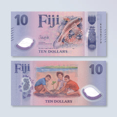 Fiji 10 Dollars, 2026, New Polymer Series, B535a, UNC