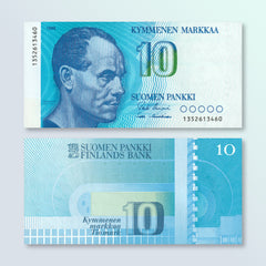 Finland 10 Markkaa, 1986, B397a, P113a, UNC
