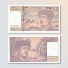 France 20 Francs, 1997, B1009q, P151i, UNC