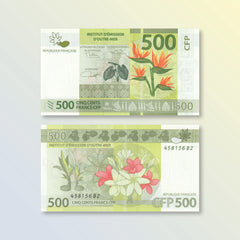 French Pacific Territories 500 Francs, 2014, B105a, P5, UNC