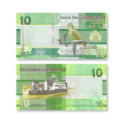 Gambia 10 Dalasis, 2023, B236c, UNC