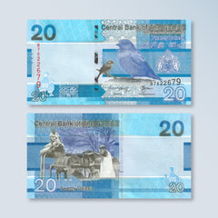 Gambia 20 Dalasis, 2023, B237c, UNC