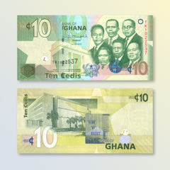 Ghana 10 Cedis, 2015, B147f, P39f, UNC