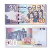 Ghana 20 Cedis, 2015, B148f, P40f, UNC