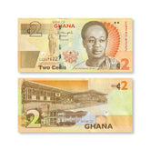 Ghana 2 Cedis, 2015, B152c, P37Ad, UNC