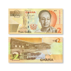 Ghana 2 Cedis, 2015, B152c, P37Ad, UNC
