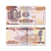 Guinea 1000 Francs, 2015, B339a, P48a, UNC - Robert's World Money - World Banknotes