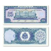 Haiti 25 Gourdes, 1993, B834a, P262a, UNC - Robert's World Money - World Banknotes