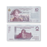 Haiti 10 Gourdes, 2010, B845d, P272d, UNC - Robert's World Money - World Banknotes