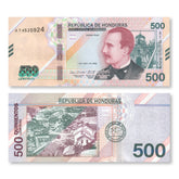 Honduras 500 Lempiras, 2022 (2024), B357a, UNC