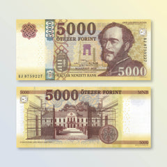 Hungary 5000 Forint, 2020, B590c, P205, UNC
