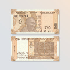 India 10 Rupees, 2023, B298g1, P109, UNC