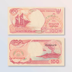 Indonesia 100 Rupiah, 1992/1999, B585g, P127g, UNC - Robert's World Money - World Banknotes