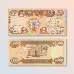 Iraq 1000 Dinars, 2018, B360a, UNC