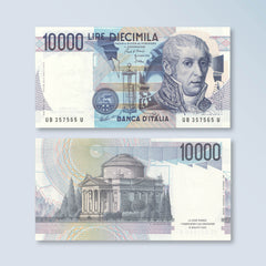 Italy 10,000 Lire, 1984, B462b, P112b, UNC