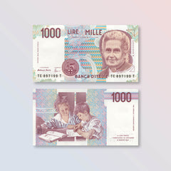 Italy 1000 Lire, 1990, B465c, P114c, UNC