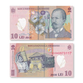 Romania 10 Lei, 2018 (2020), B288b, P119, UNC - Robert's World Money - World Banknotes