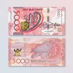 Kazakhstan 5,000 Tenge, 2023, New Saka-Style Series, B158a, UNC
